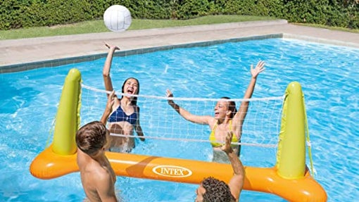Red hinchable de voleibol