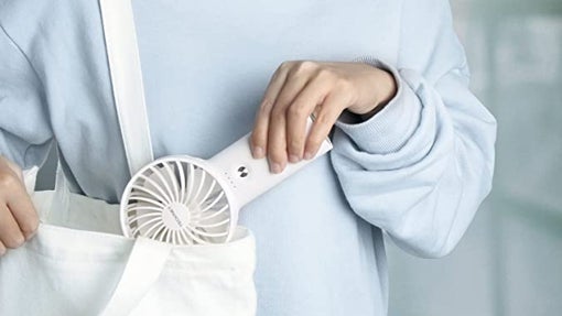 Tecknet - Mini ventilador de mano USB