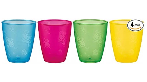 Nuby - Lote de 4 vasitos de 300ml