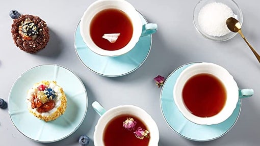 Dujust - Tazas de té y platillos