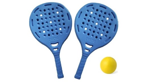 Set Palas de Pádel, 2 Palas + 3 Pelotas EVA