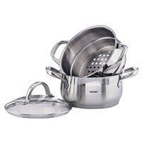 Imagen - Bergner Gourmet - Cacerola de cocina con hervidor