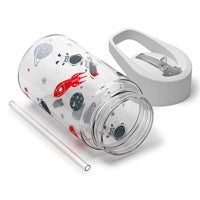 Imagen - Botella de agua para niños con pajita Be-Active