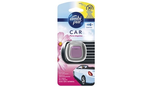 Ambientador fijado a la rejilla