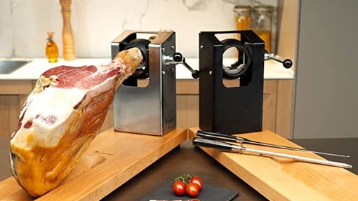 Jamonero y afiladores