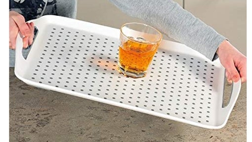Kesper Bandeja Antideslizante Blanco