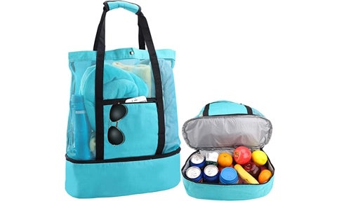 TSLBW Bolsa Grande de Malla para la Playa