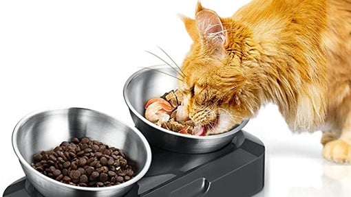 Comedero para Perros y Gatos de Acero Inoxidable
