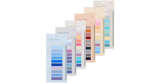 AUXSOUL 1200 Piezas Notas Adhesivas de Colores
