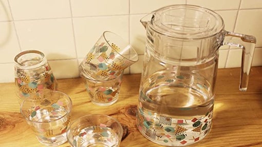 Set de jarra y vasos para limonada - Unishop