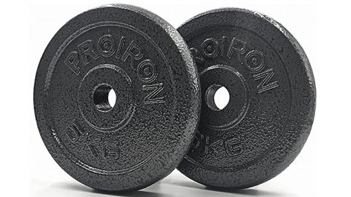 PROIRON Discos Pesas, Ø25mm - Hierro Fundido