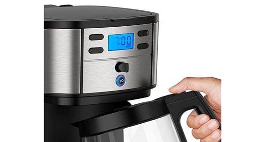 Cafetera programable con sistema doble y termo - Hamilton Beach