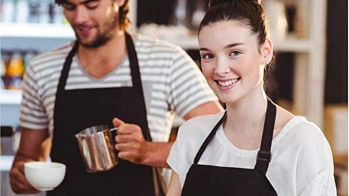 2 Piezas Delantales de Cocina para Hombre Mujer