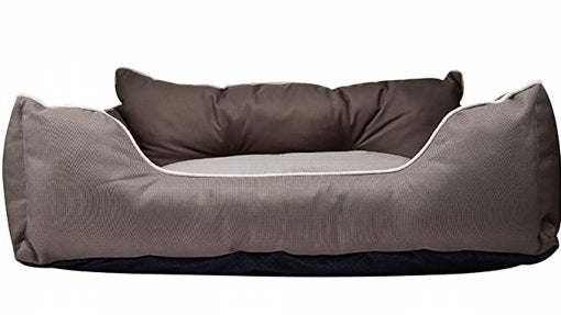 Cama para mascotas color marrón