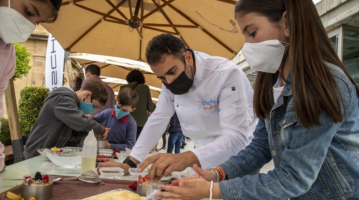 Taller de ChefsForChildren celebrado en Málaga