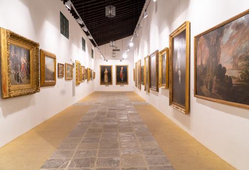 Colección de pintura española que atesora y exhibe Bodegas Tradición en Jerez de la Frontera