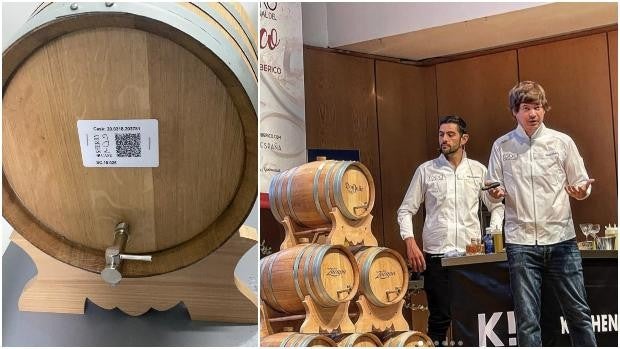 ¿Se puede añejar un caldo de jamón en una barrica como un vino de Jerez? Este chef asegura que sí