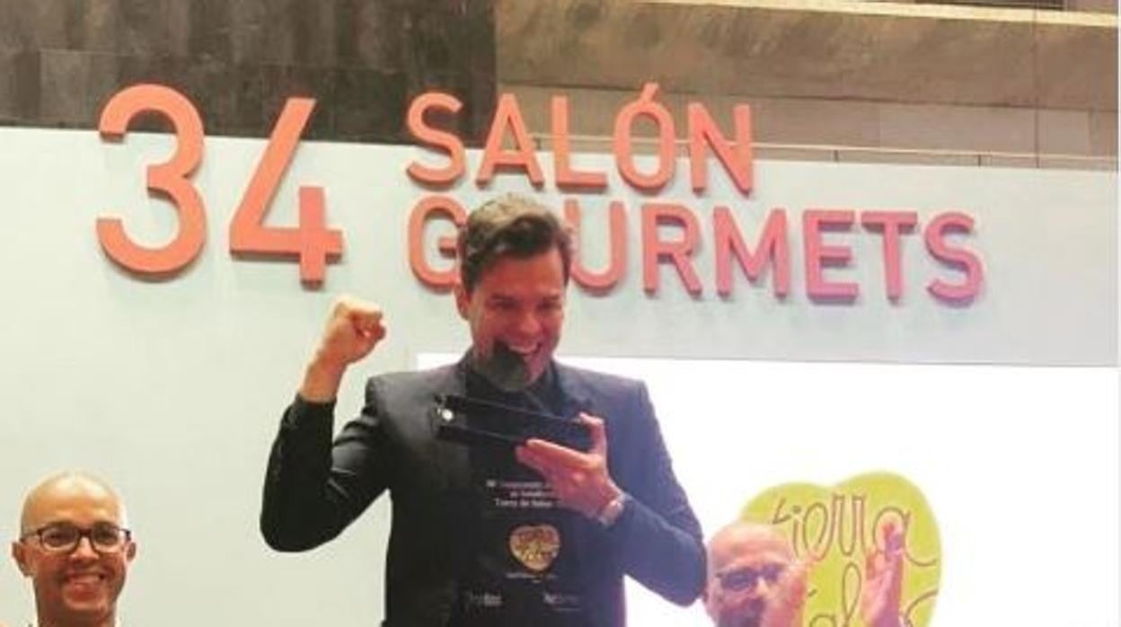 Gabriel Lucas, mejor sumiller de España, en el Salón Gourmets