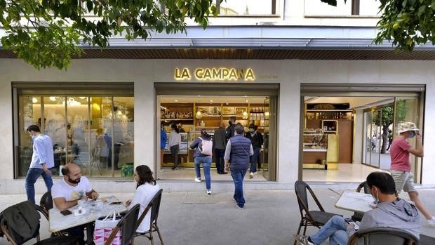 Así es el nuevo local de confitería La Campana en Avenida de la Constitución