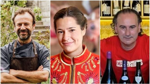 Nacho Manzano, Marta Campillo y Andrés Conde, premios nacionales de Gastronomía 2021