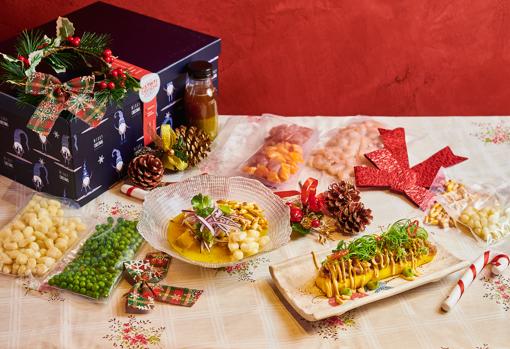 Menú de Navidad de Distrito Ceviche, en Madrid