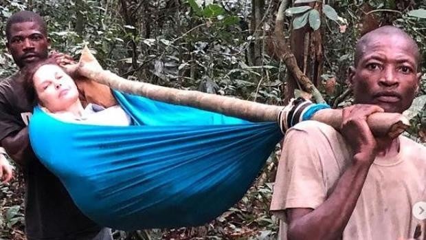 Ashley Judd: 55 horas a través de la selva para salvar la vida