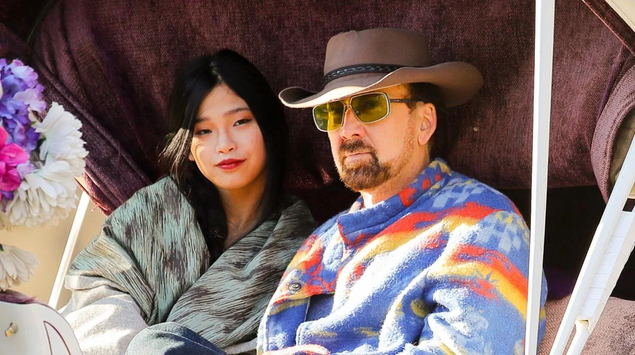 Nicolas Cage y su quinta esposa, Riko Shibata