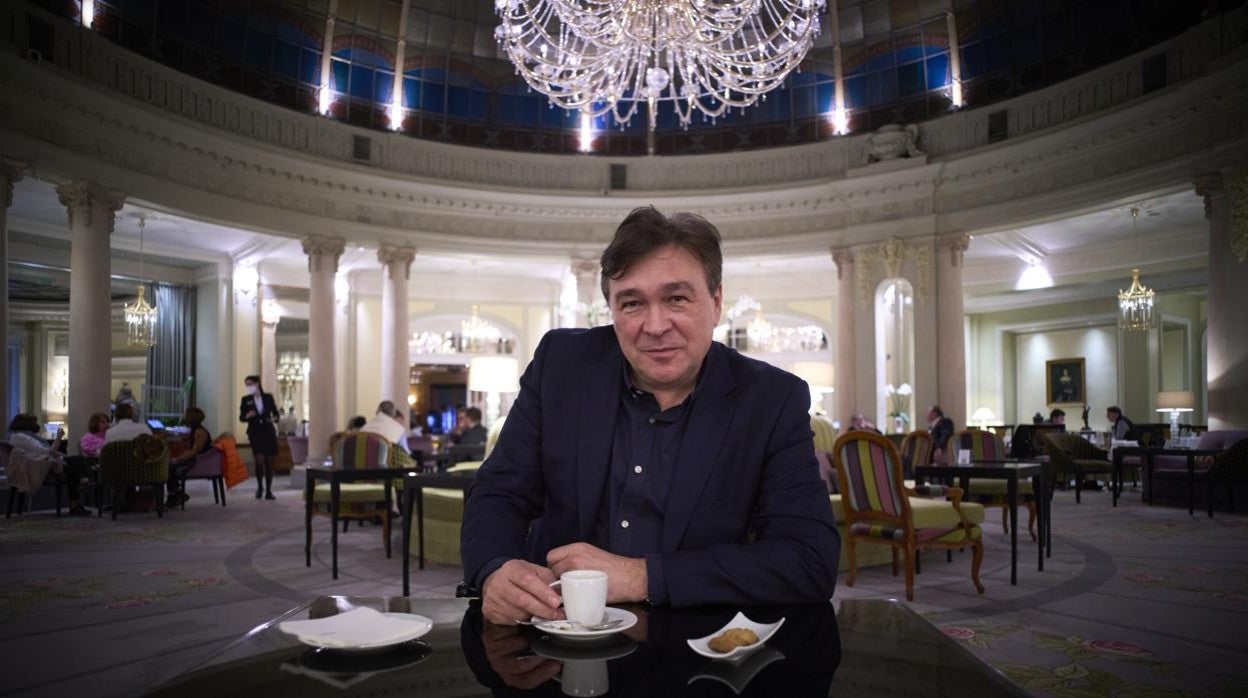 Tomás Guitarte, en el hotel Palace de Madrid