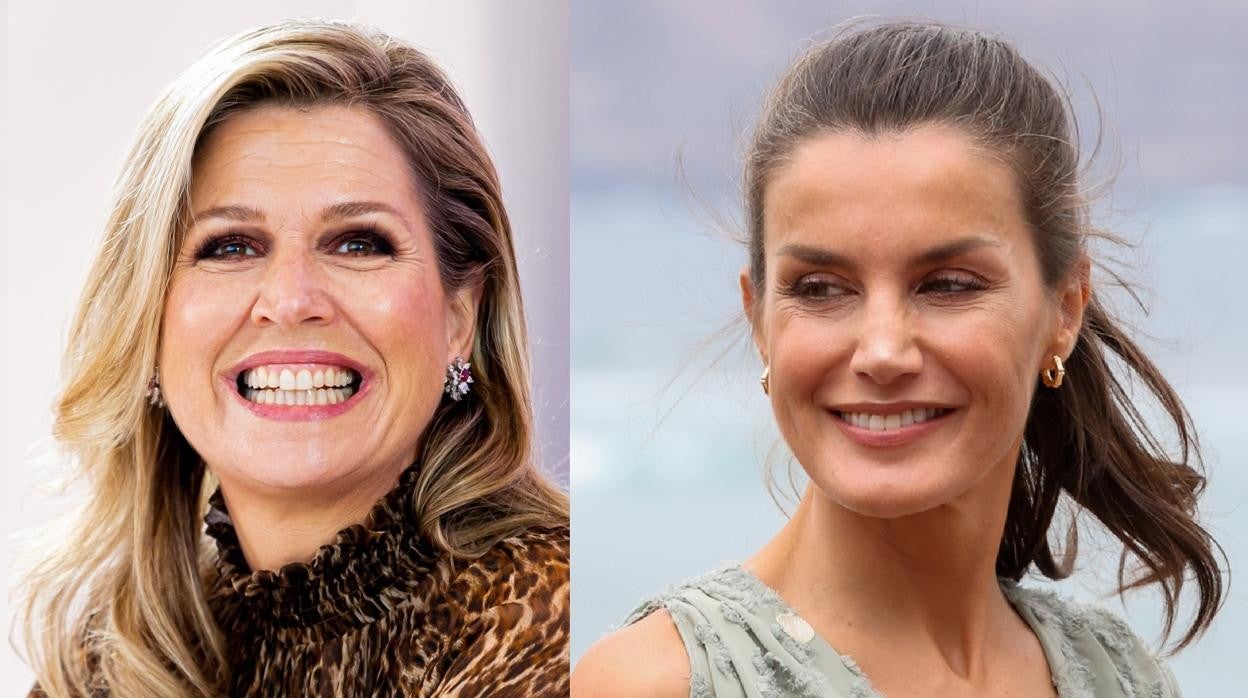 Las Reinas Máxima y Letizia