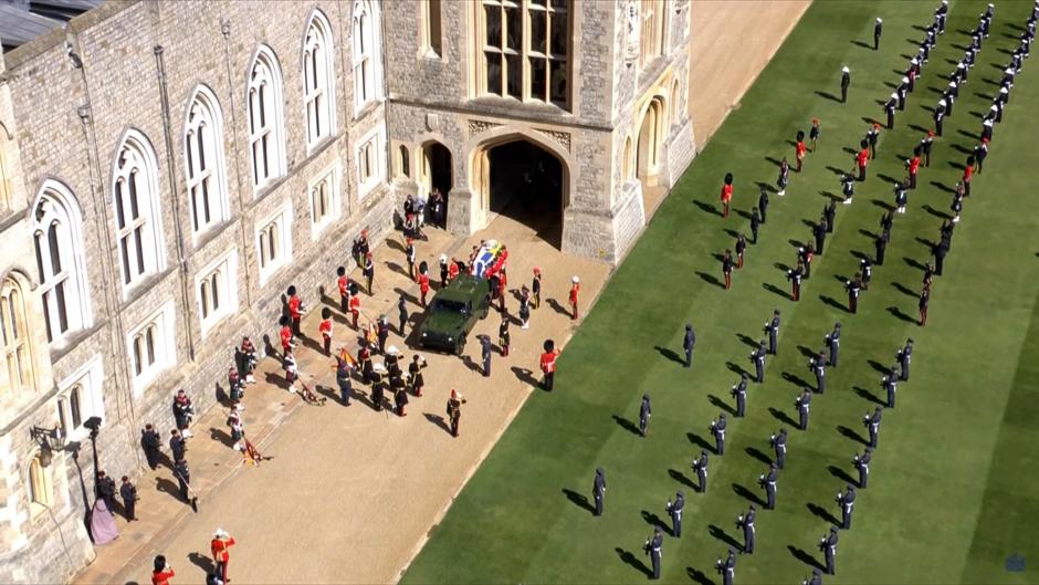 Así ha sido la ceremonia militar para despedir a Felipe de Edimburgo