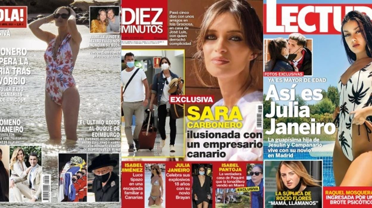 Portadas de las revistas de los miércoles