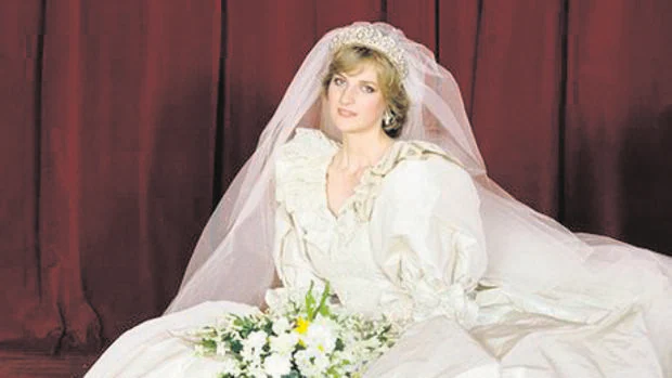 Kensington Palace exhibirá el icónico vestido de novia de Lady Di