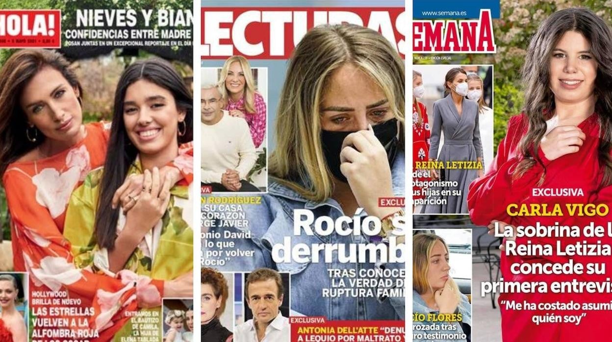 Portada de las revistas