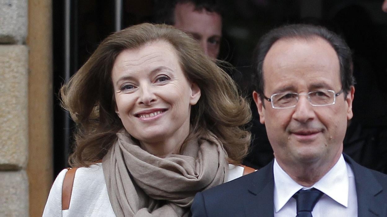 Valérie Trierweiler y François Hollande