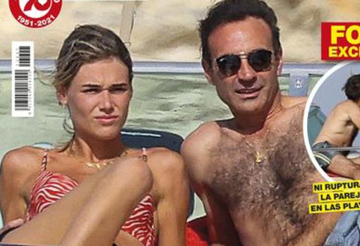 Ana Soria y Enrique Ponce de vacaciones en el barco