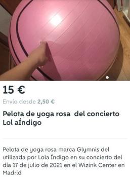 Lola Índigo y su peculiar broma en Wallapop