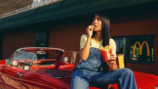 El menú McDonalds de Aitana que no puede comer por ser celíaca