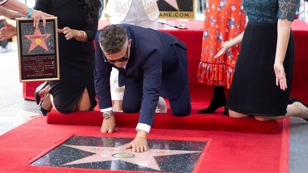 Alejandro Sanz ya tiene su estrella en el Paseo de la Fama de Hollywood