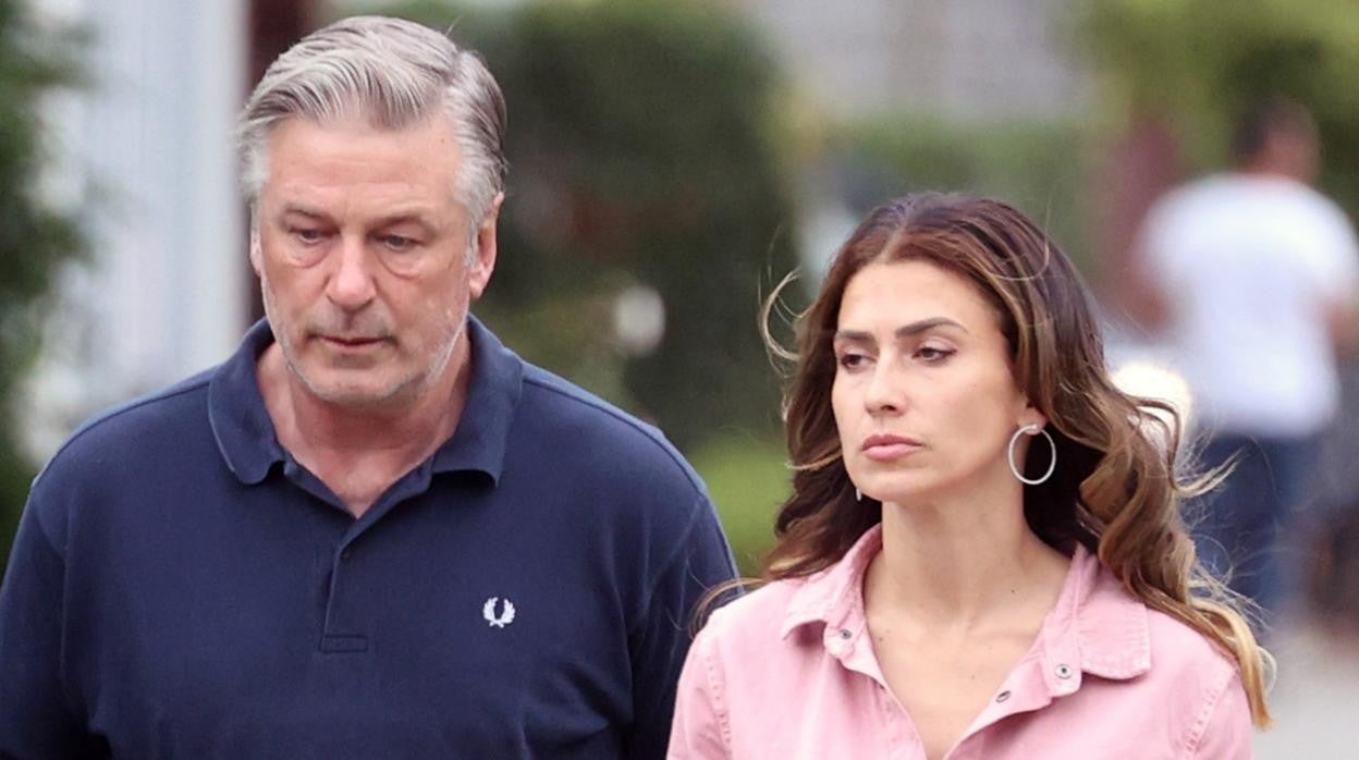 Alec Baldwin y su mujer