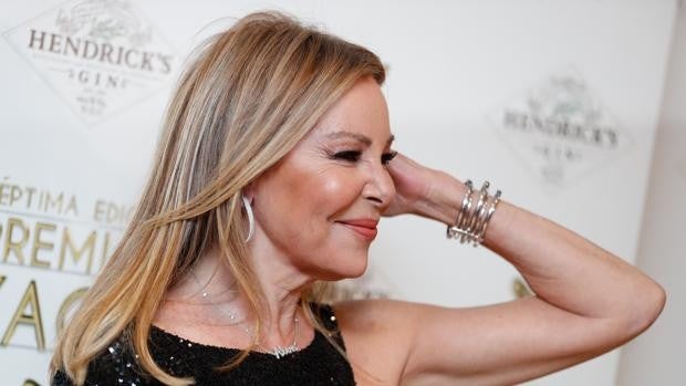 Ana Obregón coloca una Menina con la cara de su hijo Álex en mitad de Madrid