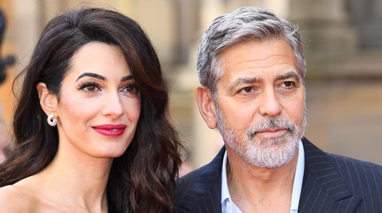 George y Amal Clooney