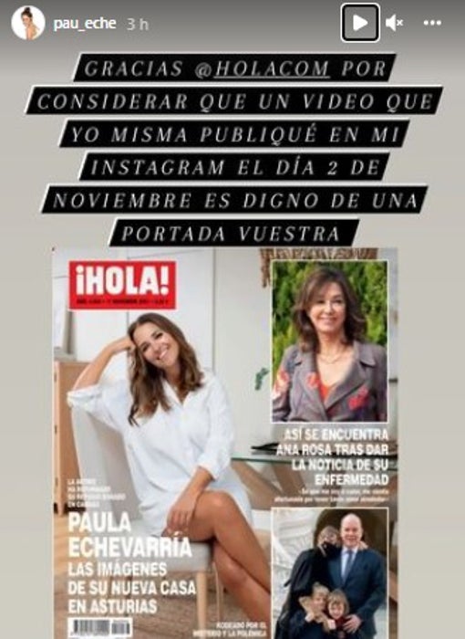 Titular correcto: Le hemos cogido prestadas unas imágenes de su Insta a Paula Echevarría que tú también puedes ver, pero nosotros te las cobramos