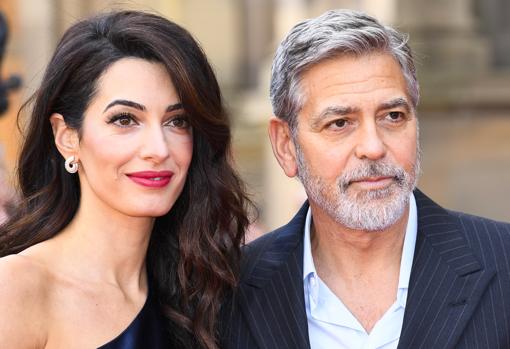 George y Amal Clooney