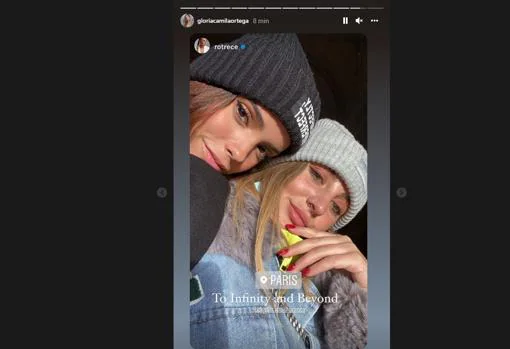Rocío Flores y Gloria Camila, más unidas que nunca en París