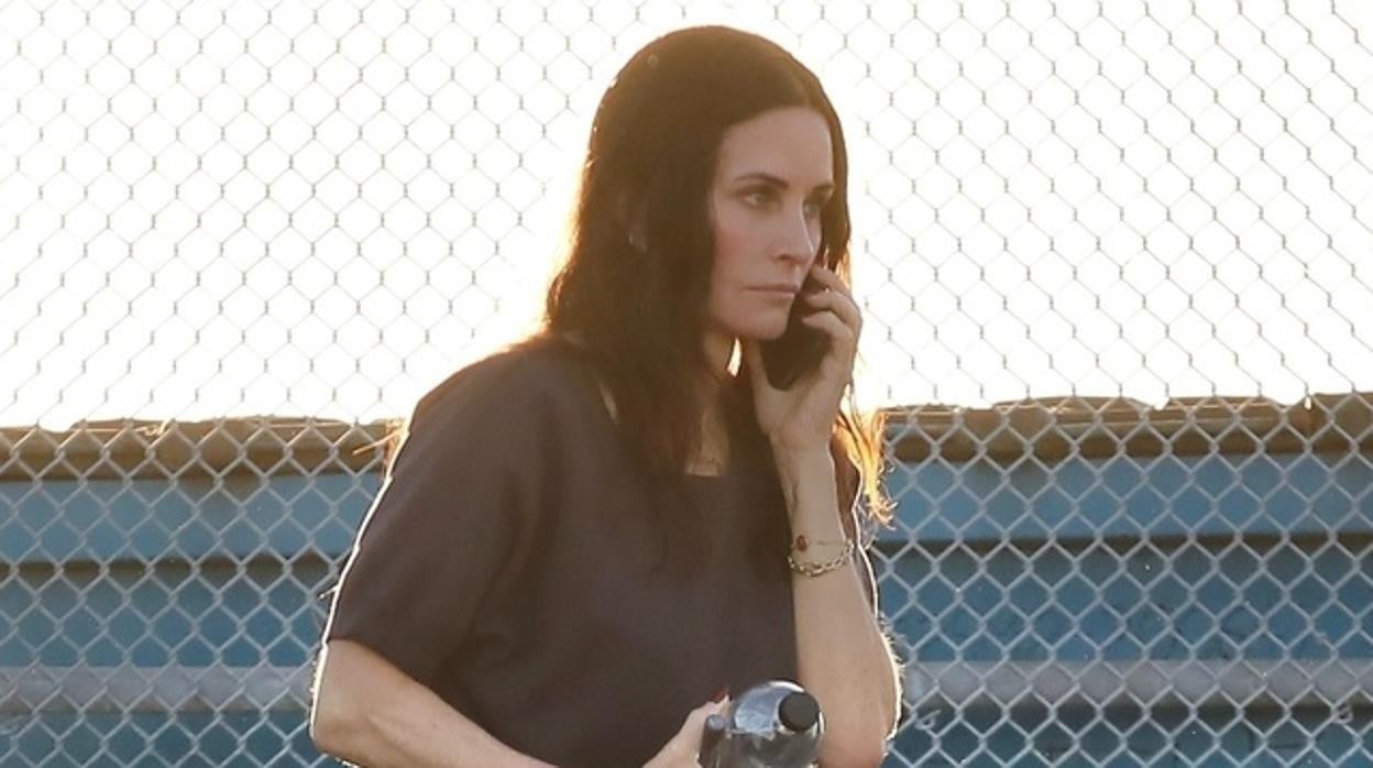 ¿A dónde se dirige Courteney Cox?