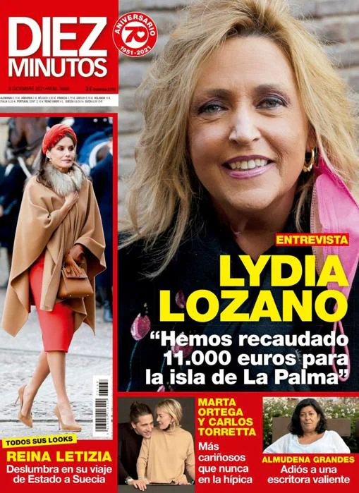 De la solidaridad de Lydia Lozano con La Palma al glamur de la Reina en Suecia