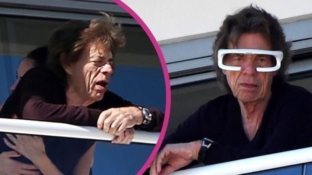 Así son las gafas de la eterna juventud de Mick Jagger