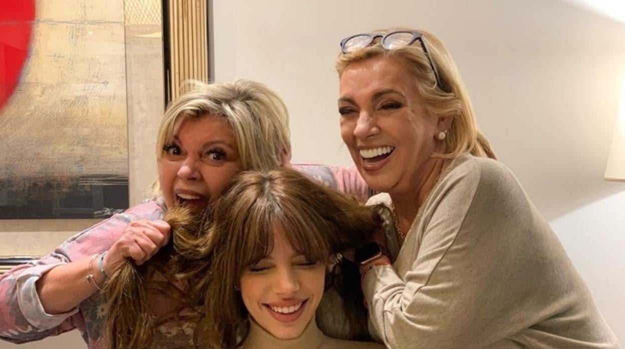 Terelu, Carmen y Alejandra Rubio