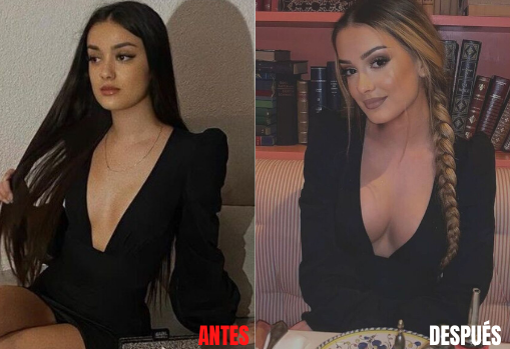 El antes y el después de Julia Janeiro