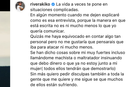 La foto y el texto del post de Kiko Rivera: intentando la enésima reconciliación.